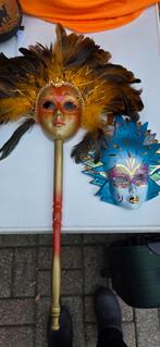 Venetiaanse vintage maskers, Antiek en Kunst, Ophalen of Verzenden