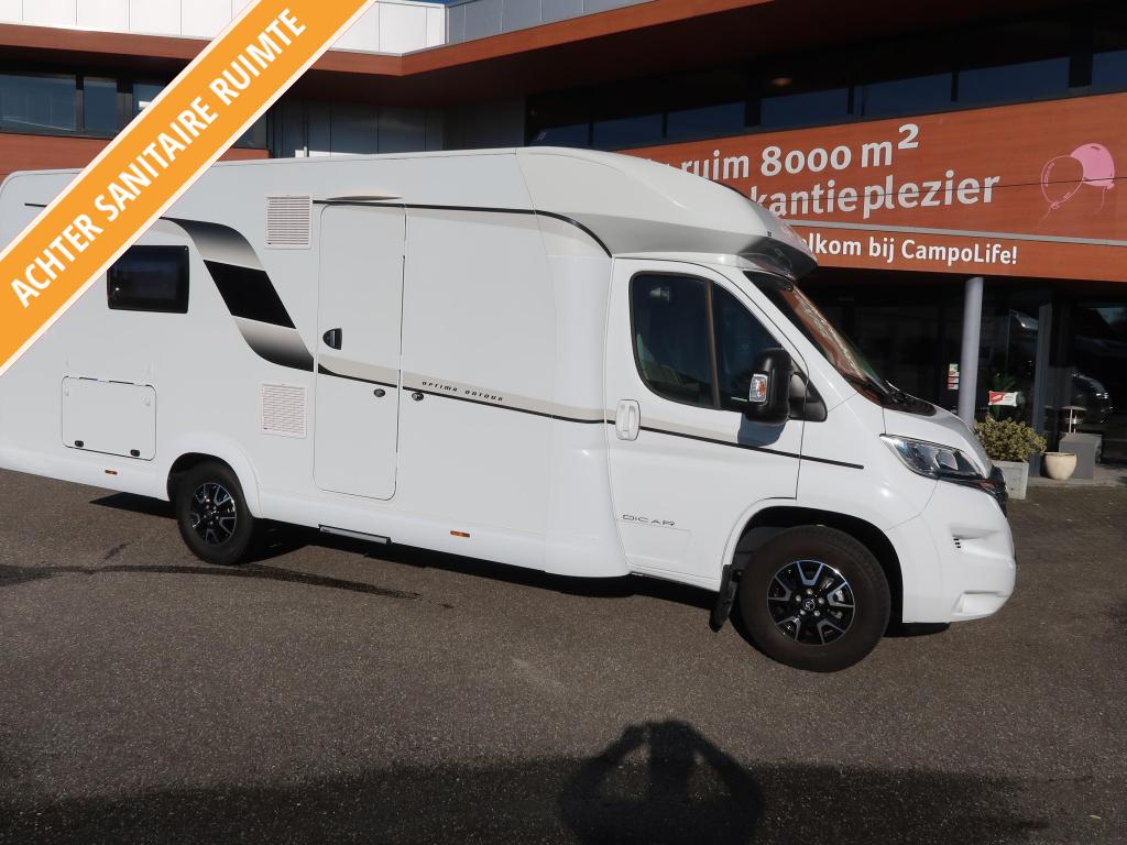 Hobby Optima Ontour 70 E LAGE ENKELE BEDDEN DOUCHE, Caravans en Kamperen, Campers, Hobby, Tot en met 2, Airbags, Ringverwarming