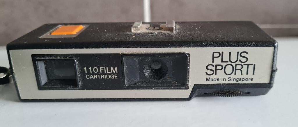 Plus Sporti 110 film analoge compact cartridge camera-70/80s, Verzamelen, Ophalen of Verzenden, 1960 tot 1980, Filmcamera