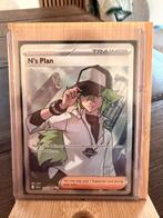 Pokemon N's Plan BLK 163, Ophalen of Verzenden, Zo goed als nieuw, Losse kaart, Foil