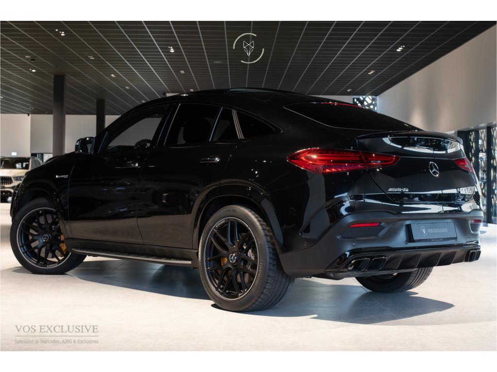 Mercedes-Benz GLE Coupé AMG 63 S 4MATIC+ Ceramic|Massage|So, Auto's, Mercedes-Benz, Automaat, Gebruikt, Zwart, Leder