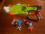 Pakket NERF pijltjes pistolen incl pijltjes, Ophalen of Verzenden, Zo goed als nieuw, Elektrisch, Overige merken