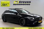 Mercedes-Benz CLA-Klasse AMG 35 4MATIC 306PK | Pano | Burmes, Auto's, Mercedes-Benz, CLA, Euro 6, Zwart, Vierwielaandrijving