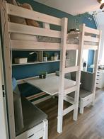 Hoogslaper met bankje en tafeltje, Ophalen, Gebruikt, Eenpersoons, 210 cm