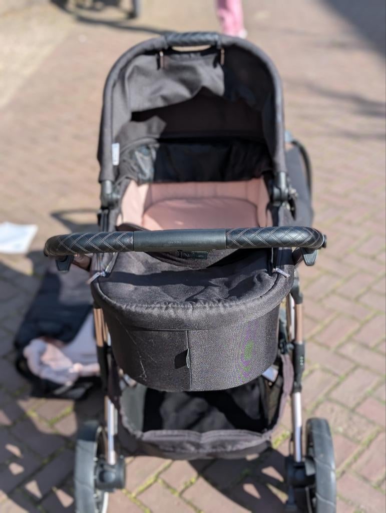 ABC Design Salsa 4 Air Combiwagen, Kinderen en Baby's, Kinderwagens en Combinaties, Combiwagen, Ophalen, Overige merken, Verstelbare duwstang