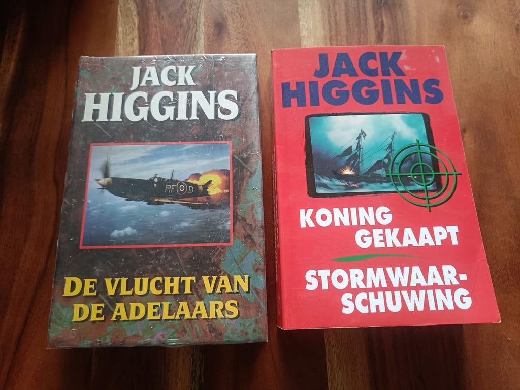 Jack Higgins: De Vlucht van de Adelaars & Koning Geka, Boeken, Avontuur en Actie, Ophalen of Verzenden