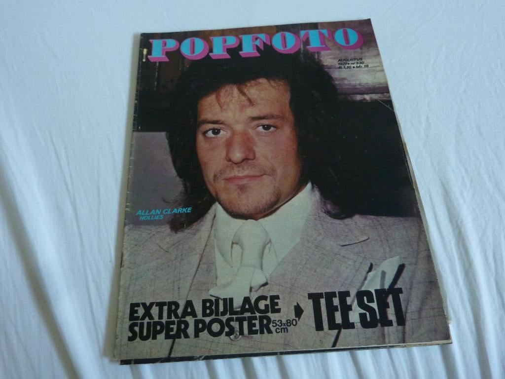 POPFOTO 1971-HOLLIES-TEE-SET-BYRDS-SWEET-T-REX-OFF THE ROAD, Verzamelen, Verzenden, 1960 tot 1980, Tijdschrift