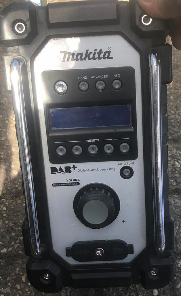 Makita bouw Radio, Audio, Tv en Foto, Radio's, Ophalen of Verzenden, Zo goed als nieuw