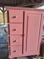 Mooie meidenkast spekkast kledingkast ladekast, Ophalen, 50 tot 70 cm, 105 cm of meer, 100 cm of meer