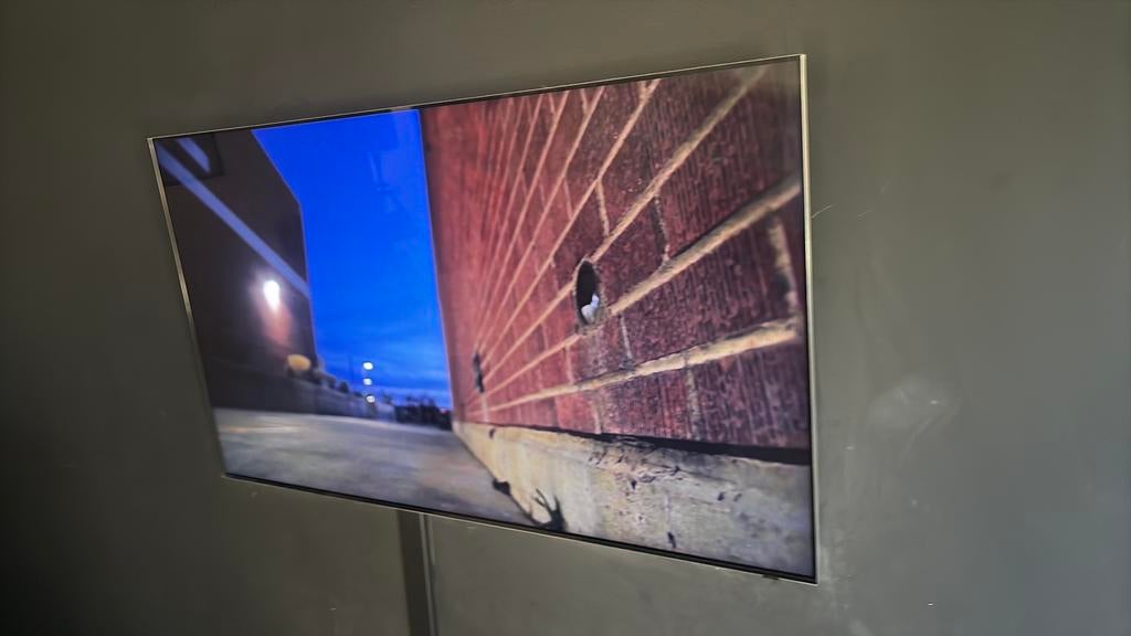 Samsung QE65QN800CT, Ophalen, Zo goed als nieuw, Zwart