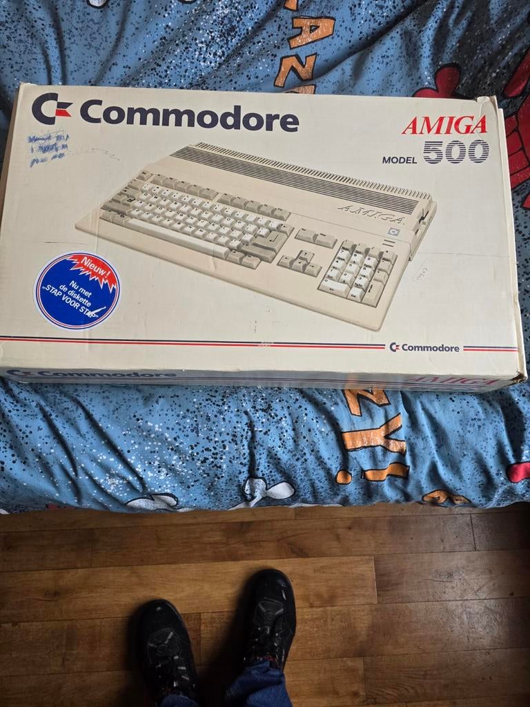 Amiga 500 1mb compleet in doos, Ophalen