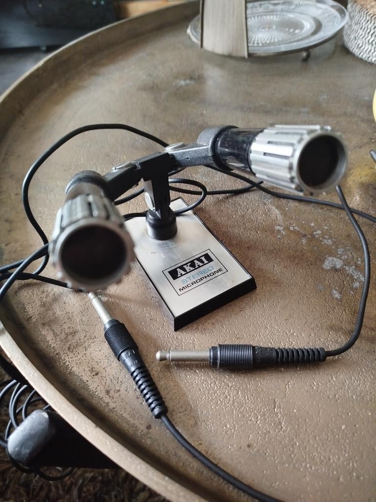 Akai stereo microfoon, Ophalen of Verzenden, Overige typen