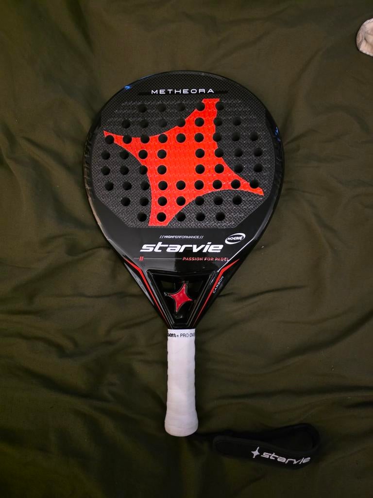 Starvie Metheora Dual Density alleen ophalen, Sport en Fitness, Padel, Ophalen, Zo goed als nieuw, Padelracket