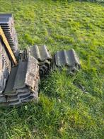 RBB sneldek grijze betonpannen, Gebruikt, Steen of Klei, Ophalen of Verzenden, 15 m² of meer