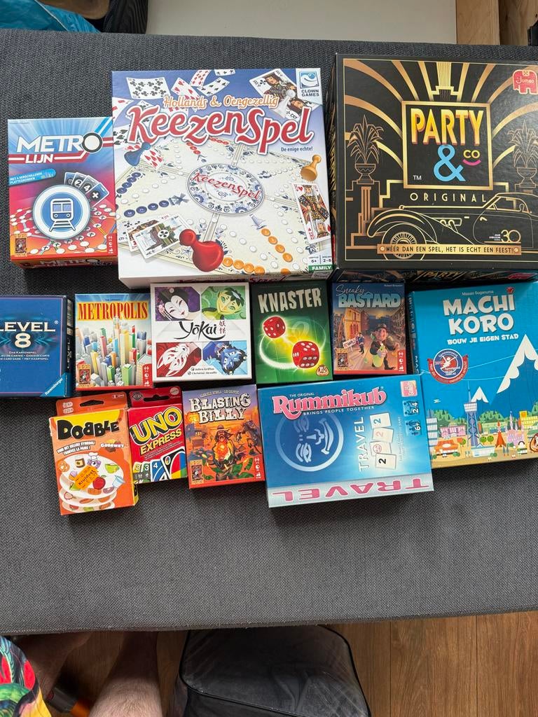 13 bordspellen, gebruikt, Drie of vier spelers, Ophalen of Verzenden, Gebruikt, Reisspel