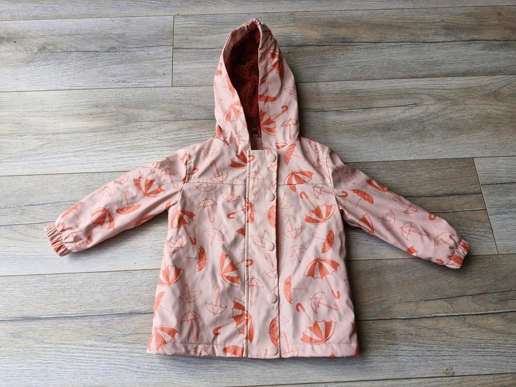 Roze oranje regenjas Maat 92, Kinderen en Baby's, Zeeman, Meisje, Onbekend, Ophalen of Verzenden