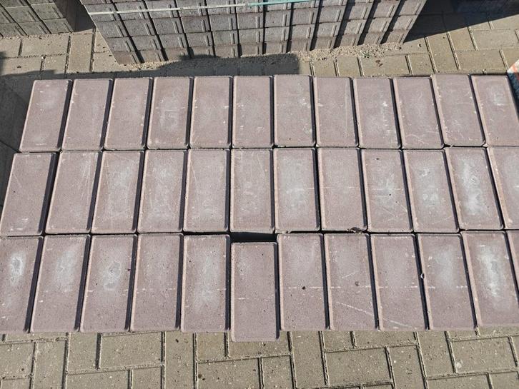 Betonklinkers Heidekleur S3, Tuin en Terras, Tegels en Klinkers, Nieuw, Klinkers, Beton, 10 m² of meer, Ophalen