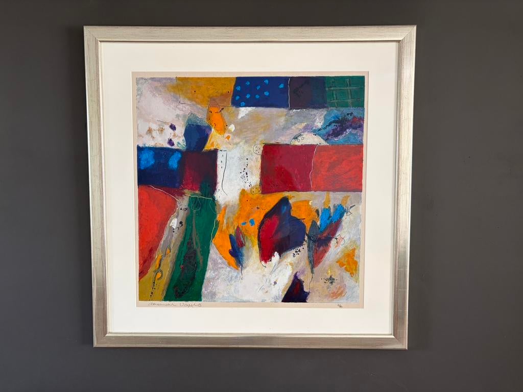 Zeefdruk Alexander Vogels, Ophalen