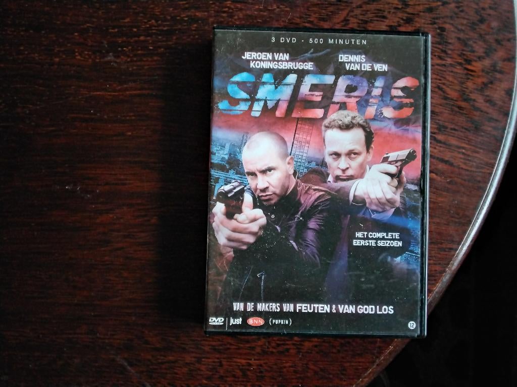 Smeris seizoen 1 compleet, 3disk, origineel, Boxset, Ophalen of Verzenden, Zo goed als nieuw, Actie en Avontuur