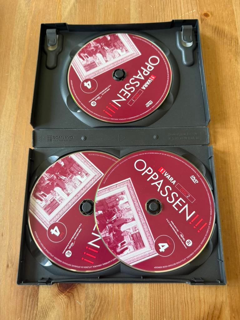 Oppassen complete seizoen 4 box dvd origineel 3 disc, Alle leeftijden, Verzenden, Gebruikt, Boxset