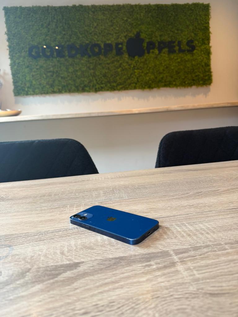 iPhone 12 mini 128GB Blauw | 100% accu, Ophalen, 128 GB, Apple, Cupertino California