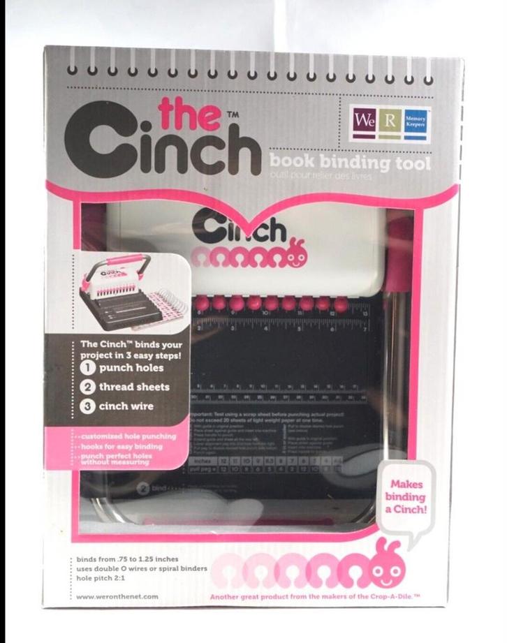 The Cinch Grote Perforeermachine voor Inbinden, Hobby en Vrije tijd, Knutselen, Gereedschap of Toebehoren, Ophalen of Verzenden