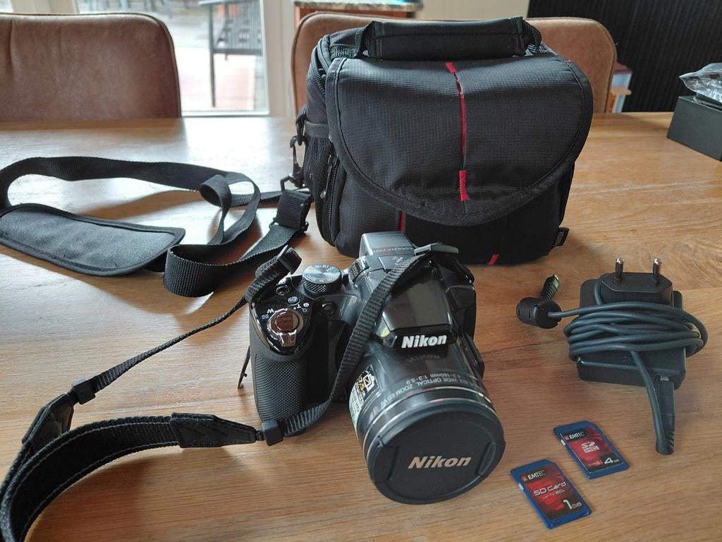 Nikon Coolpix P510 nieuwstaat, Audio, Tv en Foto, Fotocamera's Digitaal, Ophalen of Verzenden, Zo goed als nieuw, 8 keer of meer