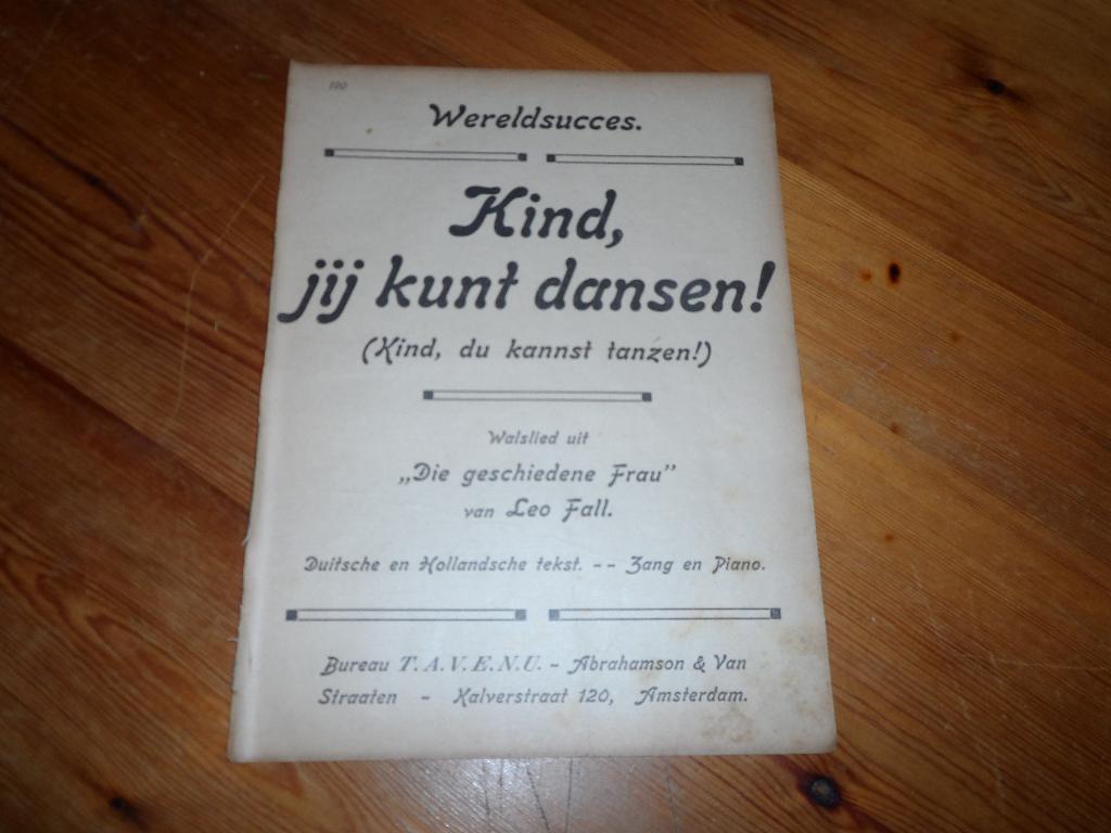Leo fall - bureau tavenu, Zang, Gebruikt, Ophalen of Verzenden, Artiest of Componist