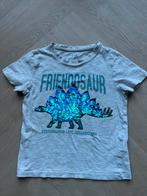 C&A grijs shirtje dino pailletten maat 110, Ophalen of Verzenden, Zo goed als nieuw, Jongen, Shirt of Longsleeve