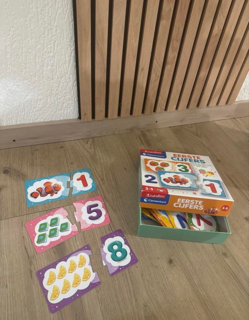 Eerste Cijfers spel van Clementoni, Ophalen of Verzenden, Zo goed als nieuw, Rekenen