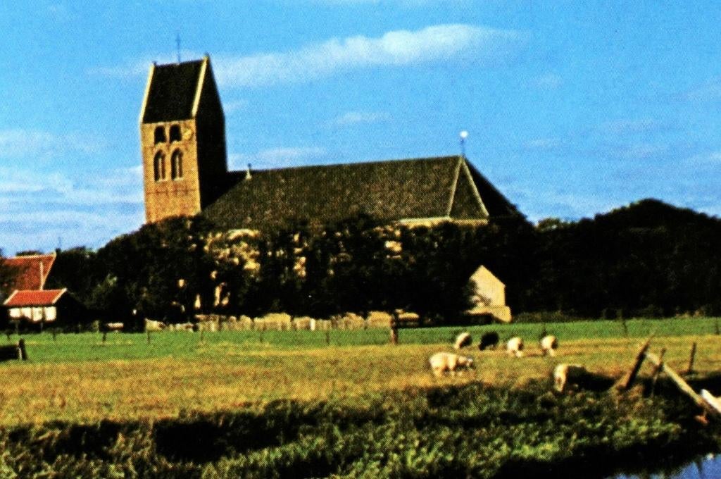 801673 Ameland Hollum Wad jr 70 Niet Gelopen, Ophalen of Verzenden, 1960 tot 1980, Ongelopen, Waddeneilanden