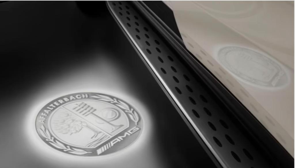 Originele Led-logoprojector, AMG-logo, Ophalen of Verzenden, Gebruikt, Mercedes-Benz