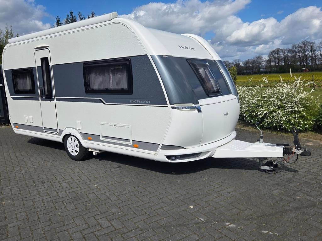 HOBBY 460 UFE met AIRCO/ MOVER / LUIFEL / BJ 2019, Rondzit, Hobby, Bedrijf, Kachel