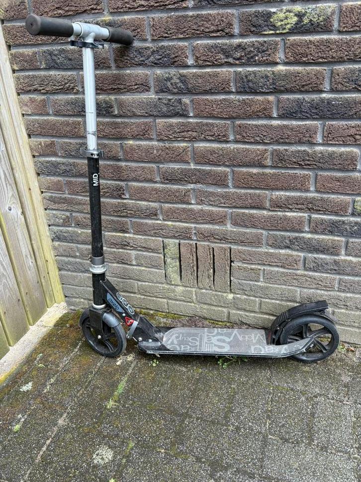 2x Oxelo MID Vouwstep - Verstelbaar & Inklapbaar, Fietsen en Brommers, Steps, Zo goed als nieuw, Gewone step, Ophalen of Verzenden