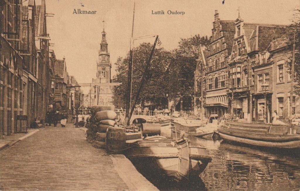 Alkmaar - Luttik Oudorp, Verzenden, 1920 tot 1940, Ongelopen, Noord-Holland