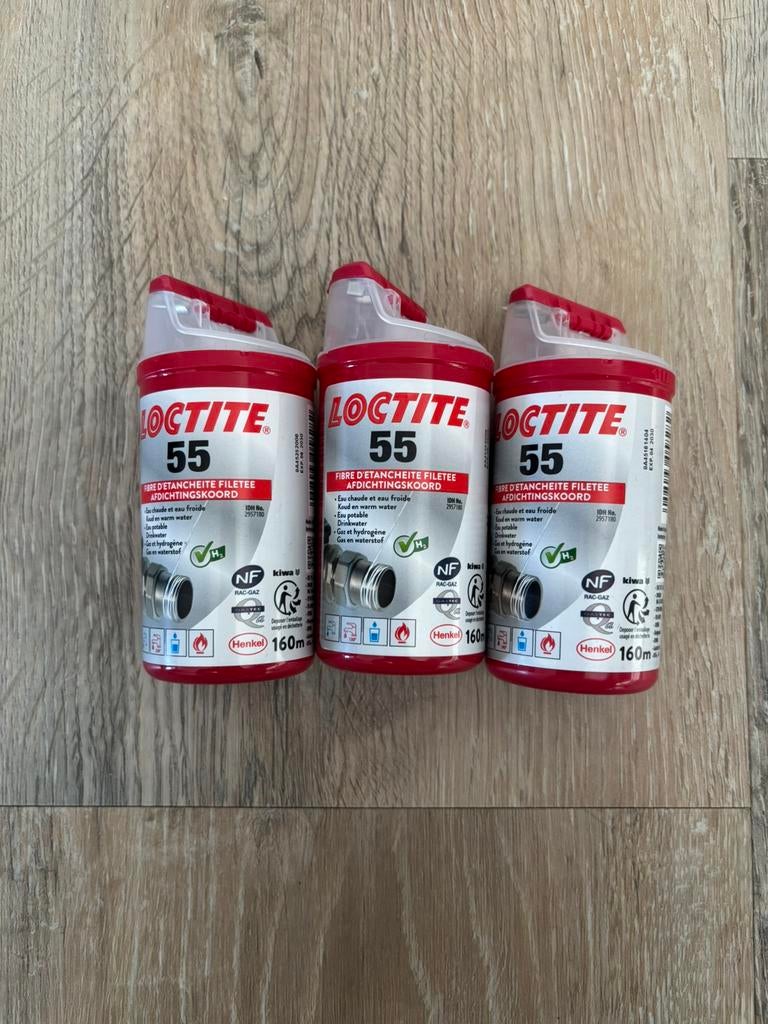 Loctite 55, Ophalen, Overige materialen, Minder dan 4 cm, Minder dan 5 m²