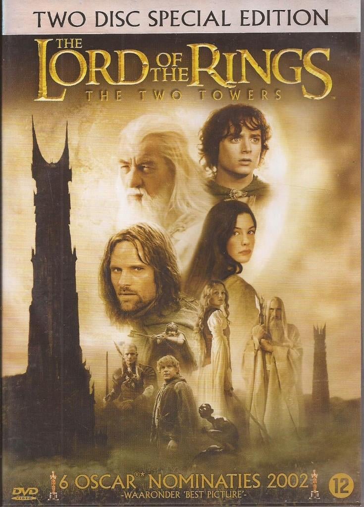 THE  LORD  OF THE  RINGS  -  THE  TWO  TOWERS, Ophalen, 1980 tot heden, Zo goed als nieuw, Actie en Avontuur