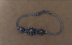 Antieke zilveren armband met 3 Zeeuwse knopen, Ophalen of Verzenden, Zilver, Armband