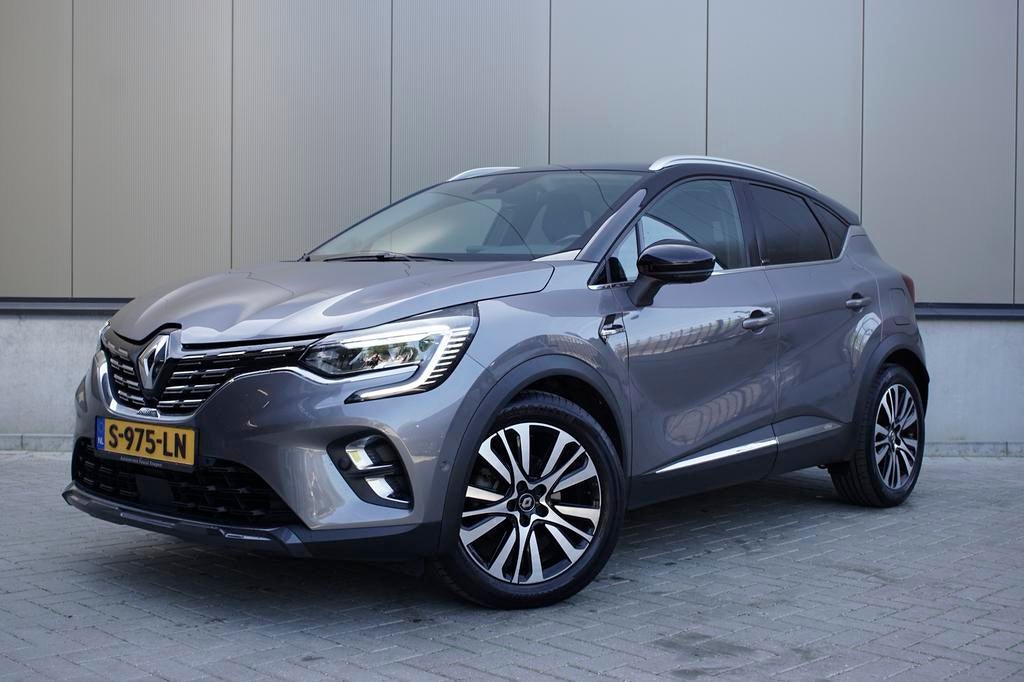 Renault Captur E-tech Plug-in Hybrid 160pk Aut 2020 Grijs, Auto's, Renault, 4 cilinders, Bedrijf, Stoelverwarming, SUV of Terreinwagen
