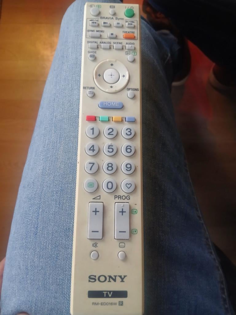 Sony TV afstandsbediening RM-ED016W, Audio, Tv en Foto, Afstandsbedieningen, Ophalen of Verzenden