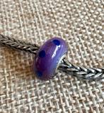 Trollbeads Paarse Stip retired, Ophalen of Verzenden, Nieuw, Glas of Kristal, Trollbeads