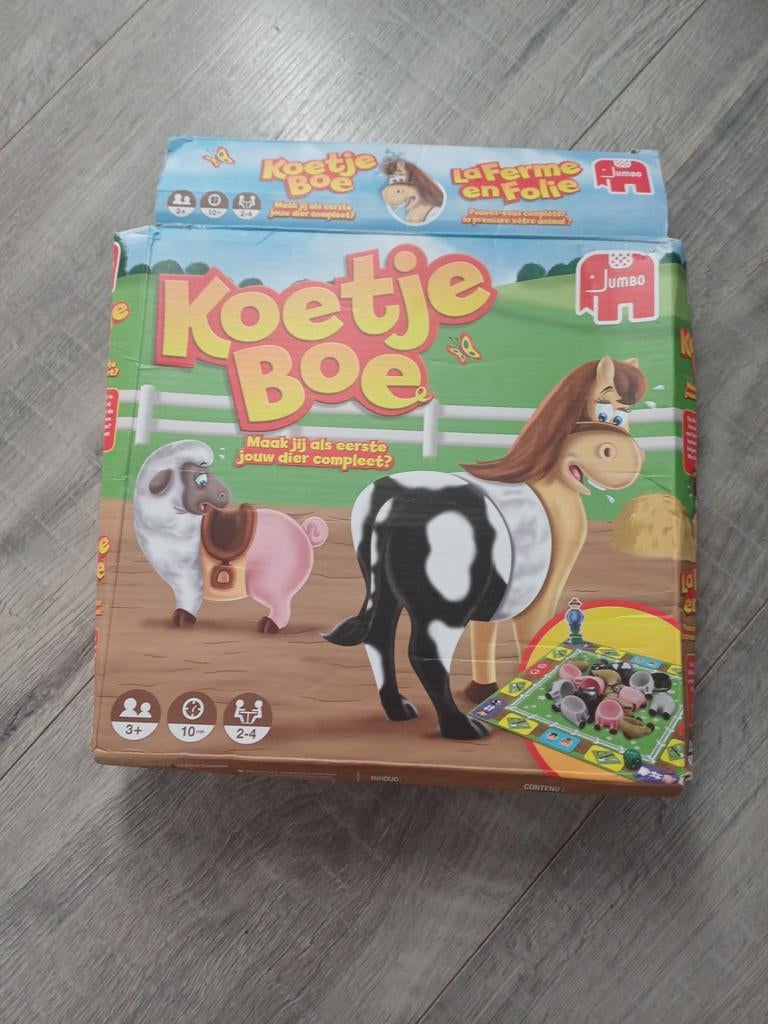 Spel Koetje Boe, Een of twee spelers, Ophalen of Verzenden, Zo goed als nieuw