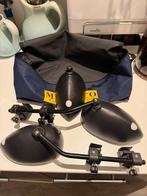 Milenco Aero Caravanspiegels (3x) met draagtas, Ophalen, Gebruikt, Universele onderdelen