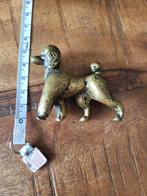 Vintage massief messing poedelbeeldje, Verzamelen, Beelden en Beeldjes, Ophalen of Verzenden