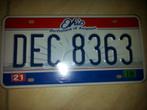 US license plate Ohio, Verzenden, Nieuw