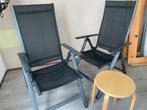 Twee nieuwe tuinstoelen van JYSK, Ophalen, Nieuw, Metaal, Verstelbaar