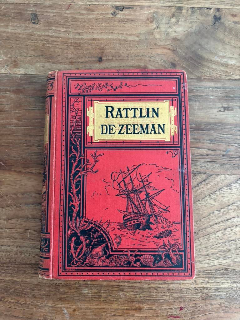 Rattlin de zeeman boek, Antiek en Kunst, Antiek | Boeken en Bijbels, Ophalen of Verzenden