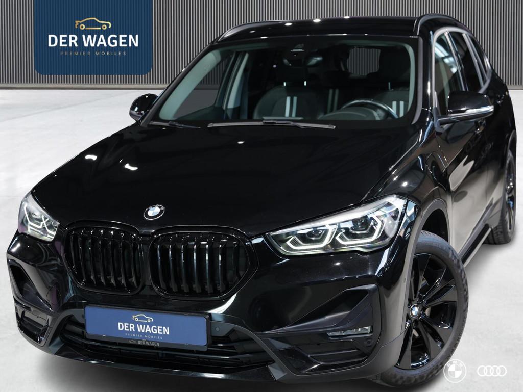 BMW X1 xDr25e SPORTLINE BLACK ed / CLIMA / STOELVW / 18", Auto's, BMW, Met garantie (alle), Leder en Stof, Zwart, Bedrijf