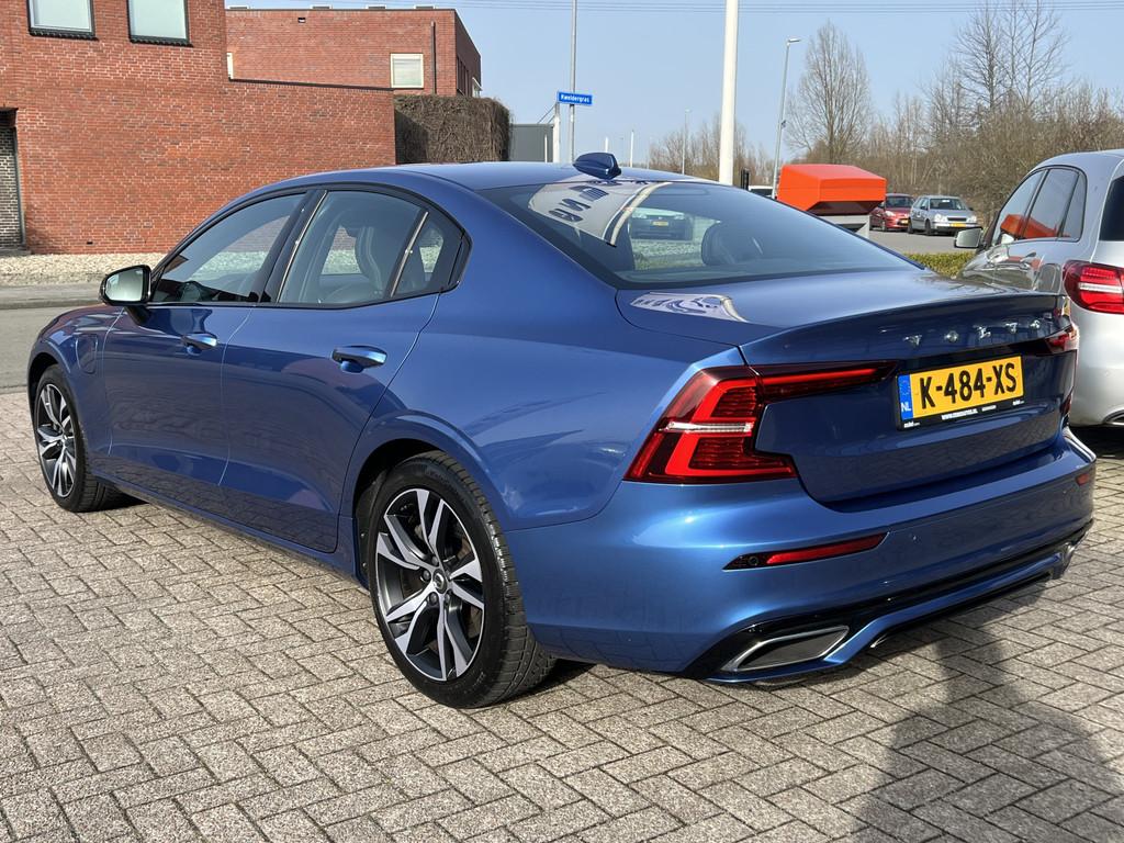 Volvo S60 2.0 T6 Recharge AWD R-Design Navigatie Trekhaak El, Automaat, Gebruikt, 4 cilinders, Blauw