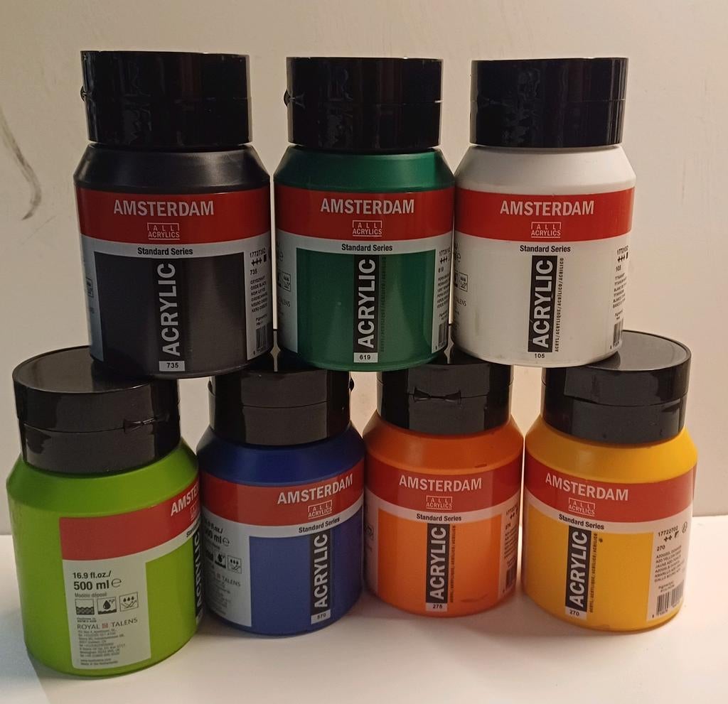 Acrylverf Amsterdam 500ml, Ophalen of Verzenden, Nieuw